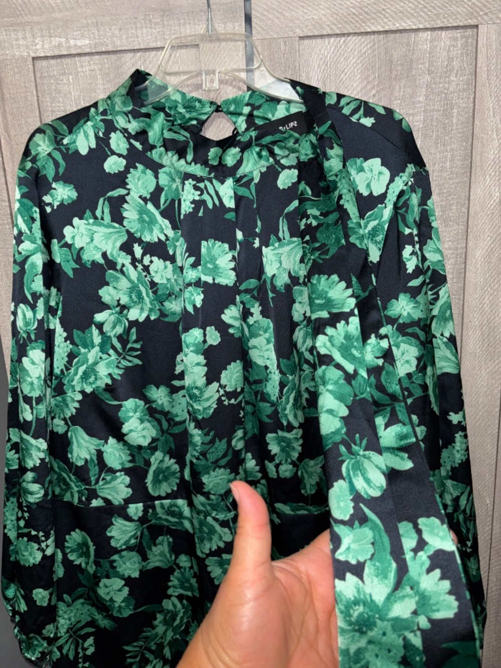 Sugarlips mini dress 3x Navy and Green - Picture 5 of 11